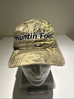 Huntin' Fool Camouflage Baseball Cap - Realtree Style